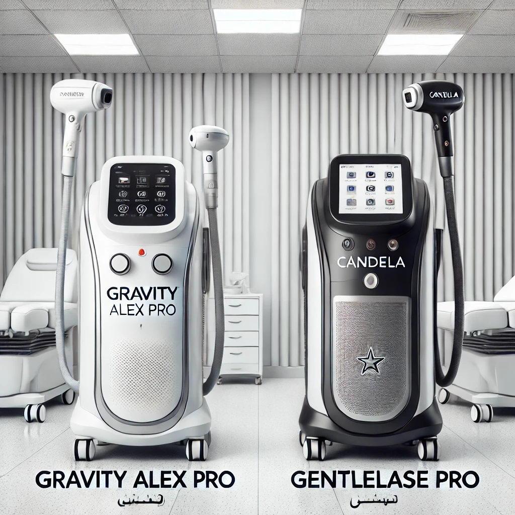 دستگاه لیزر الکساندرایت گرویتی یا کندلا