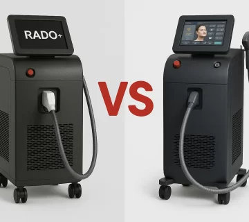 دستگاه لیزر رادو پلاس بهتره یا تیتانیوم